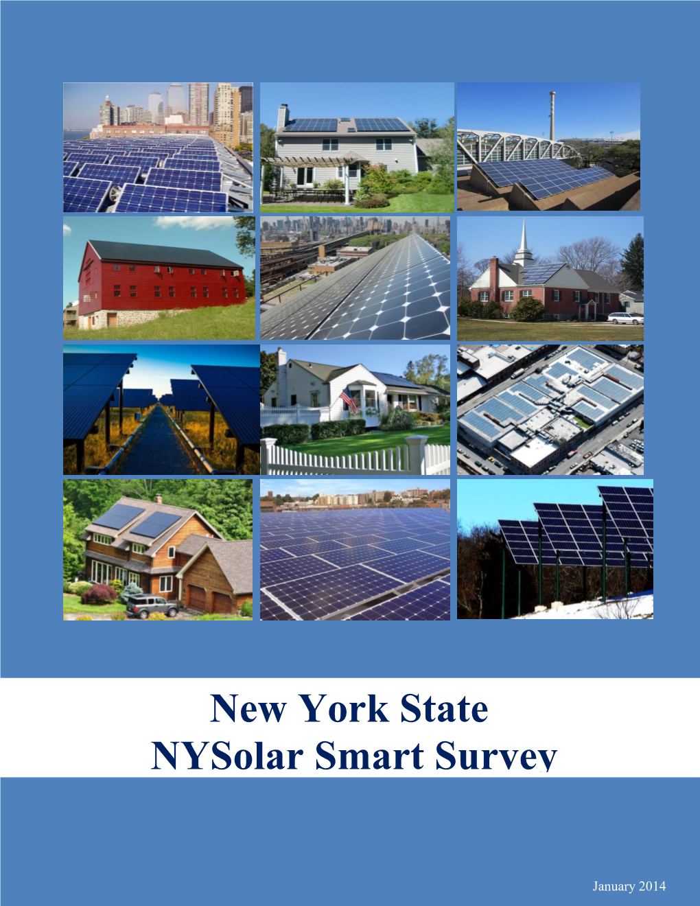 New York State Nysolar Smart Survey