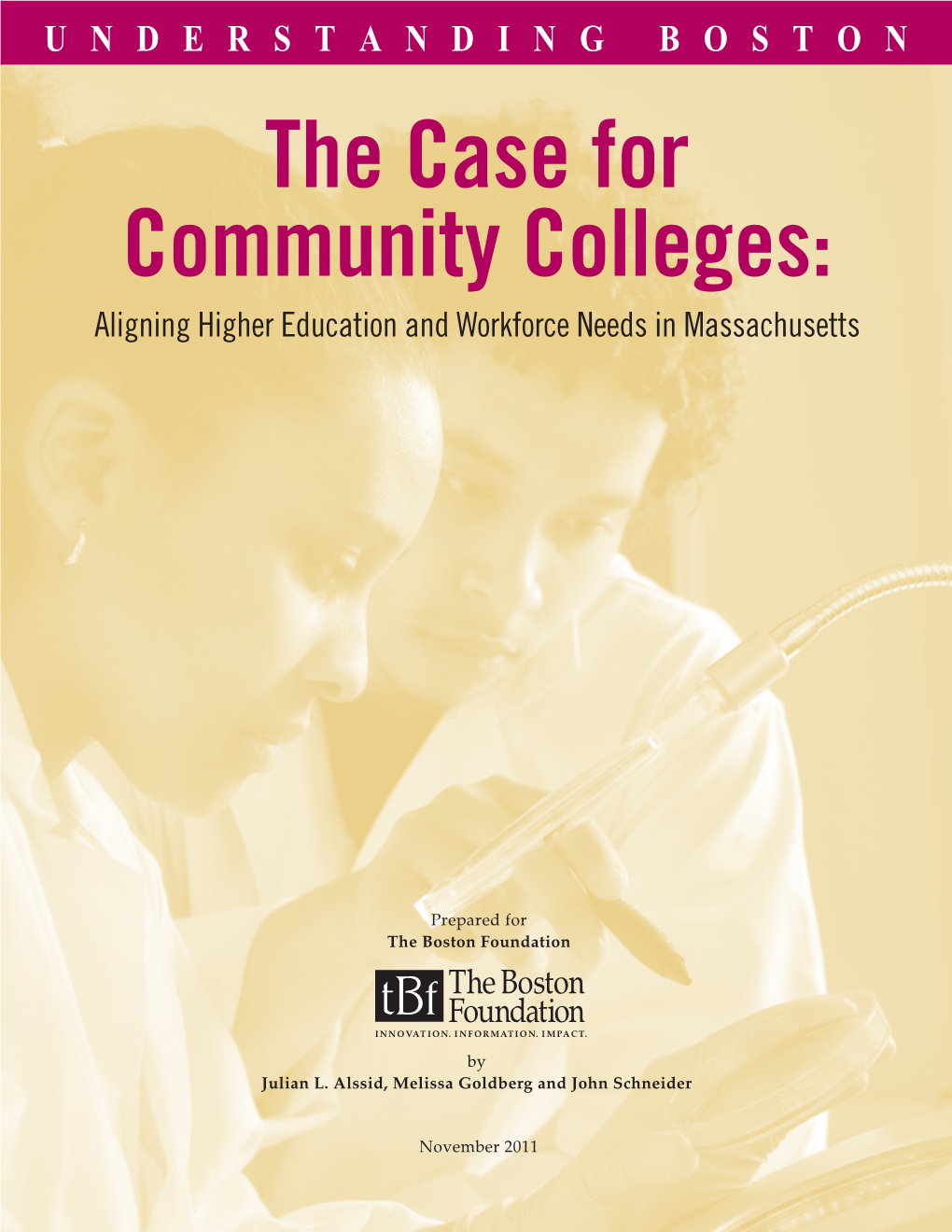 The Case for Community Colleges: Aligning Higher Education and Workforce Needs in Massachusetts