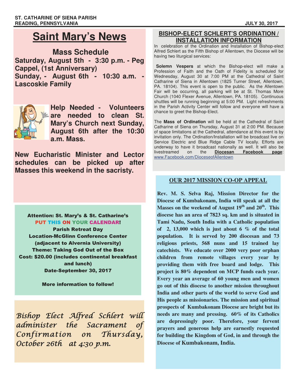 Saint Mary's News