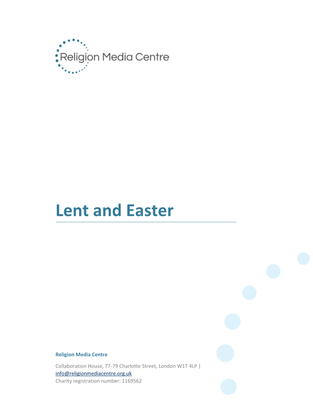 Lent and Easter