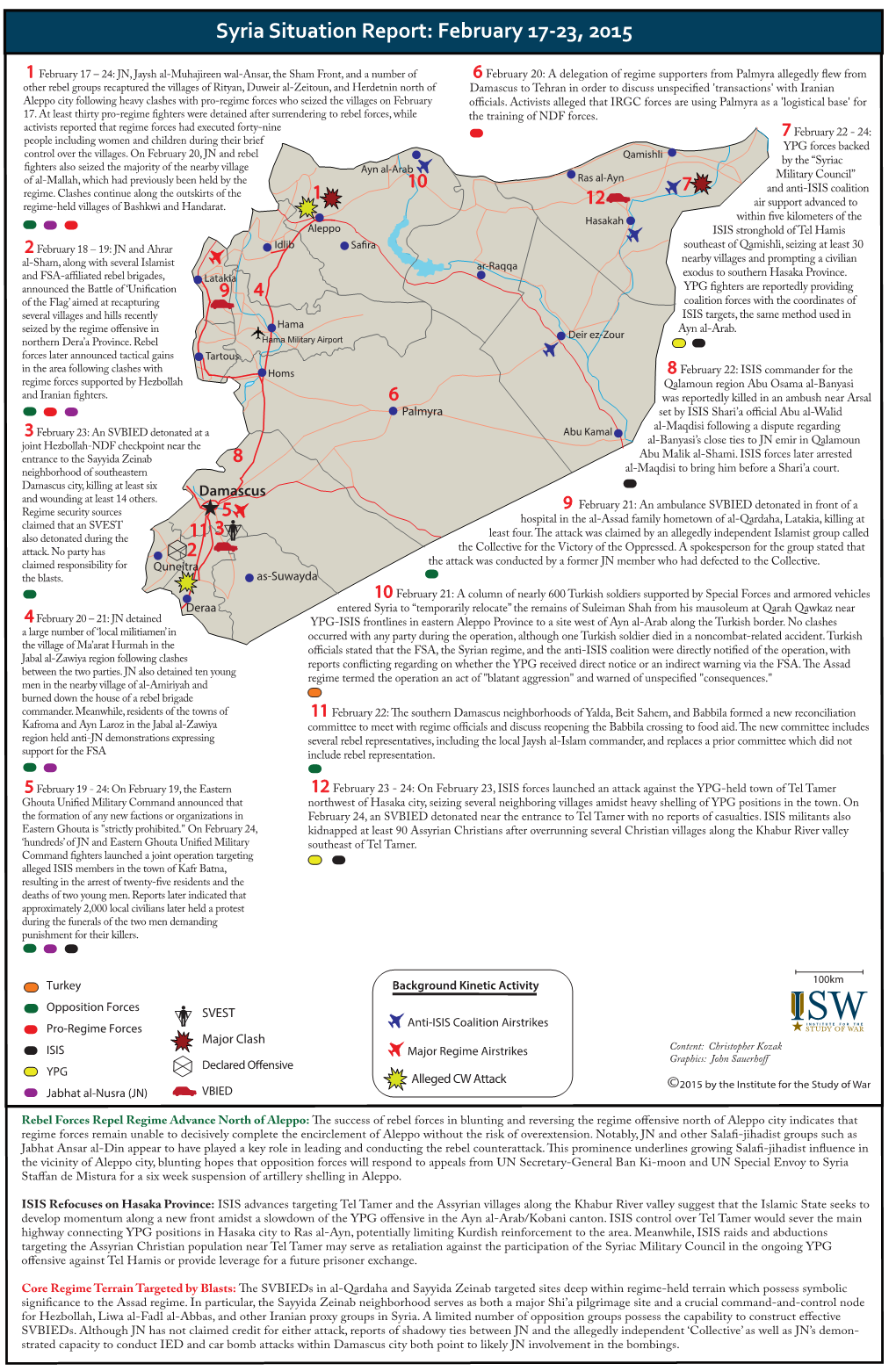 Syria SITREP 2015 Feb 10-17 V2