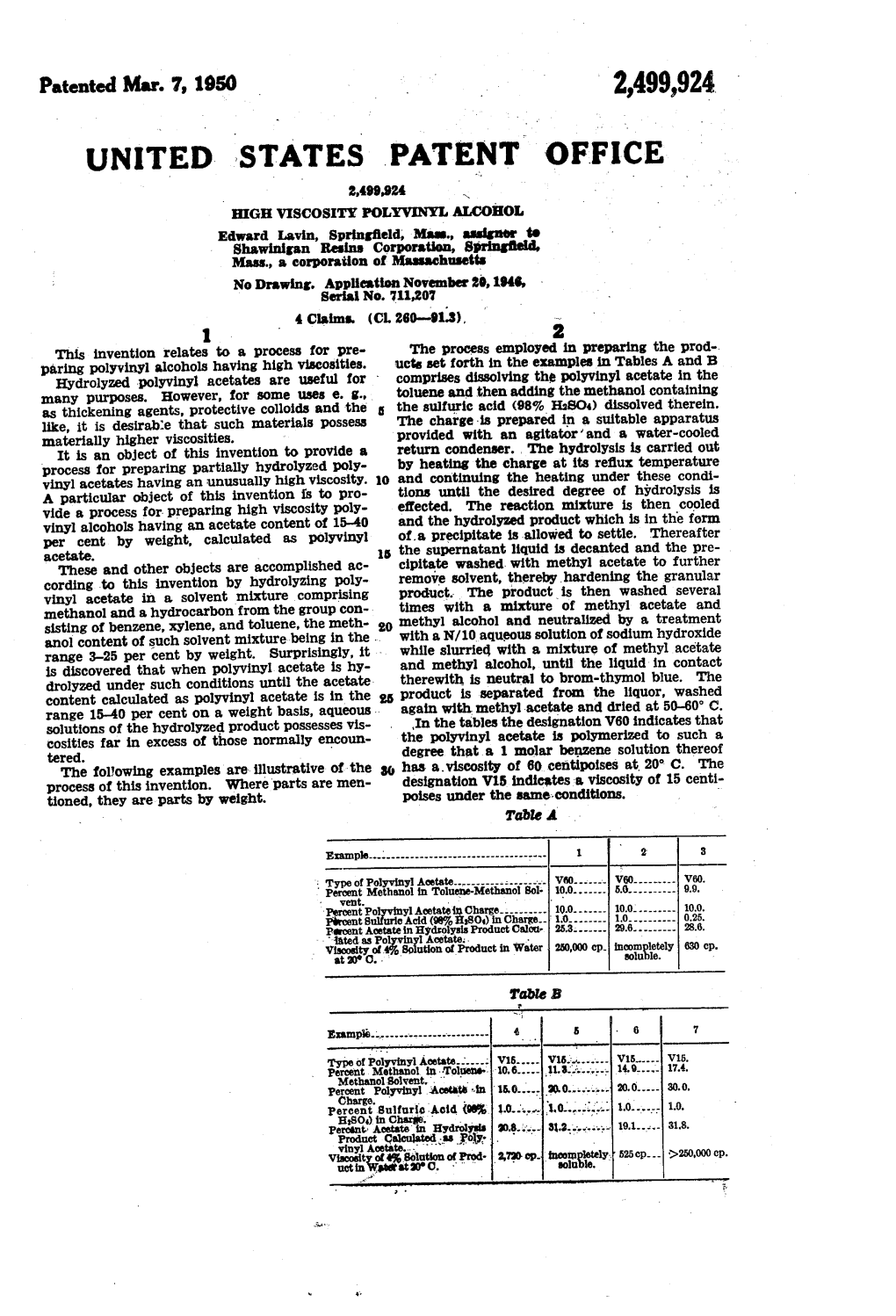 UNITED STATES PATENT Office