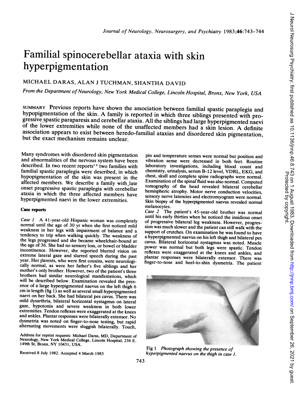 Hyperpigmentation