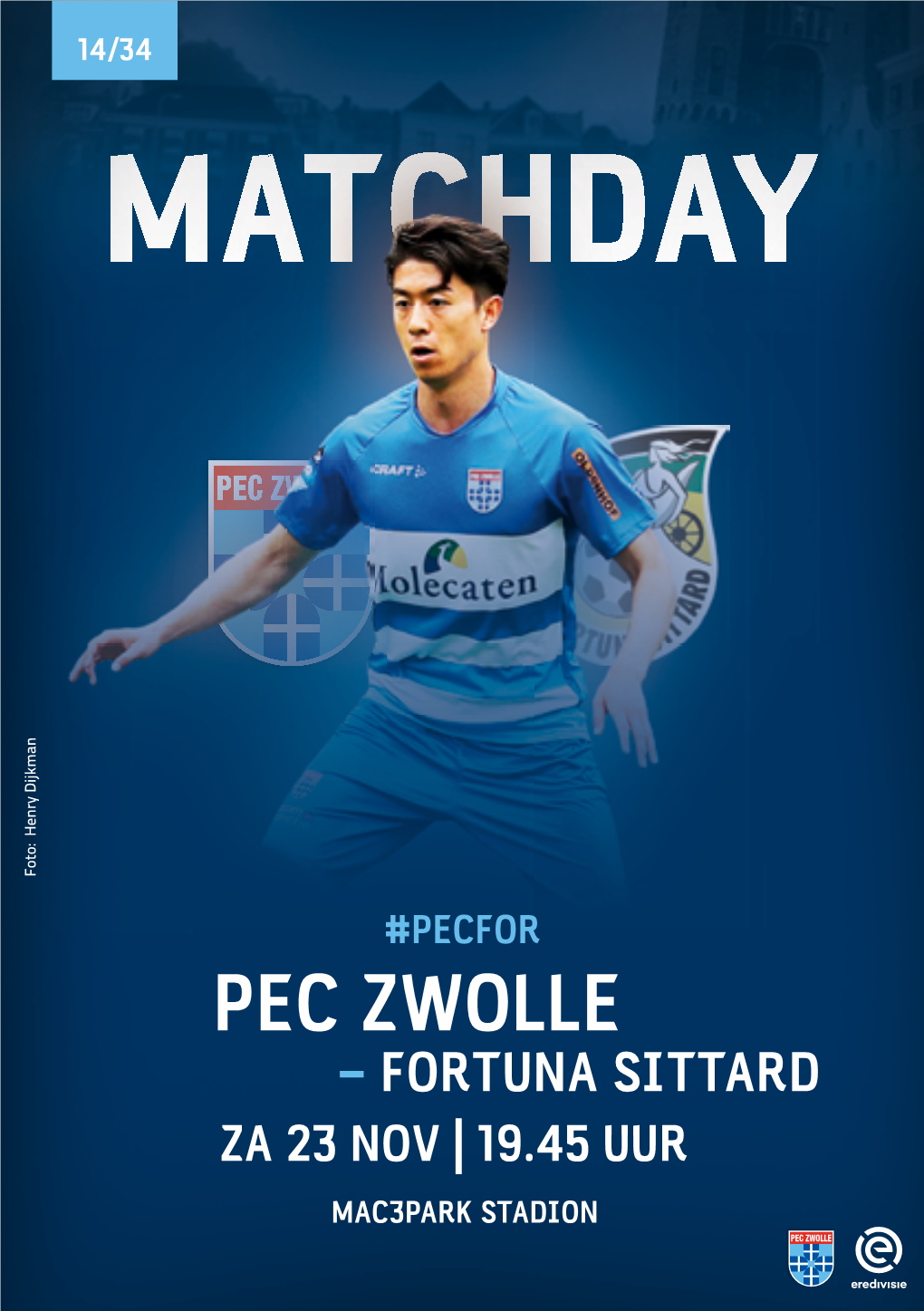 Pec Zwolle – Fortuna Sittard