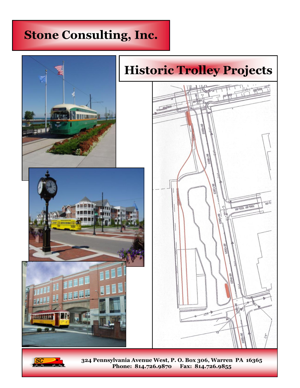 Stone Consulting, Inc. Historic Trolley Projects