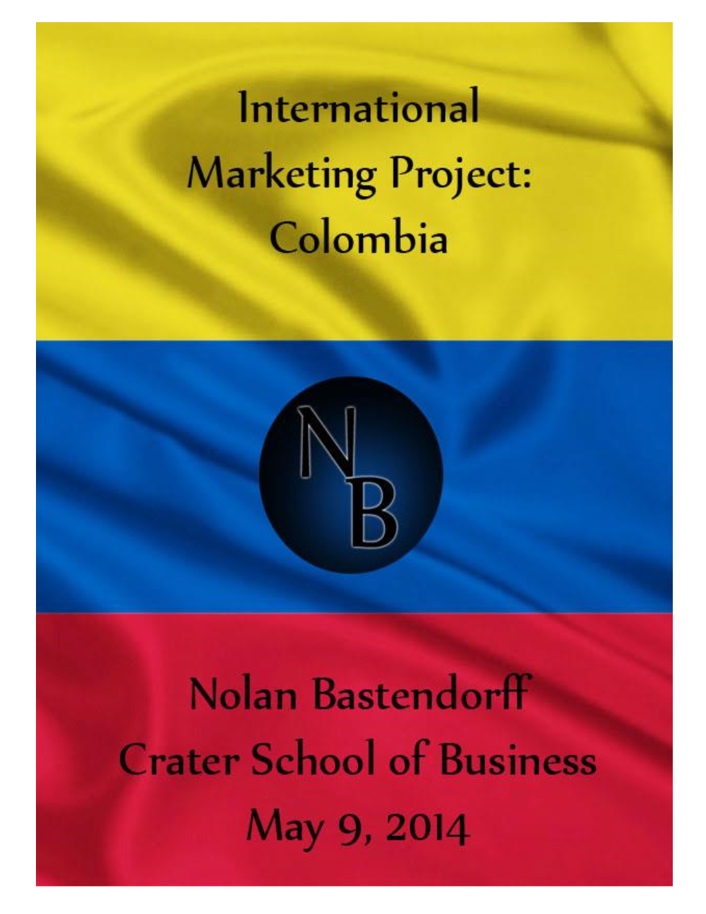 Nolan Bastendorff Colombia 1