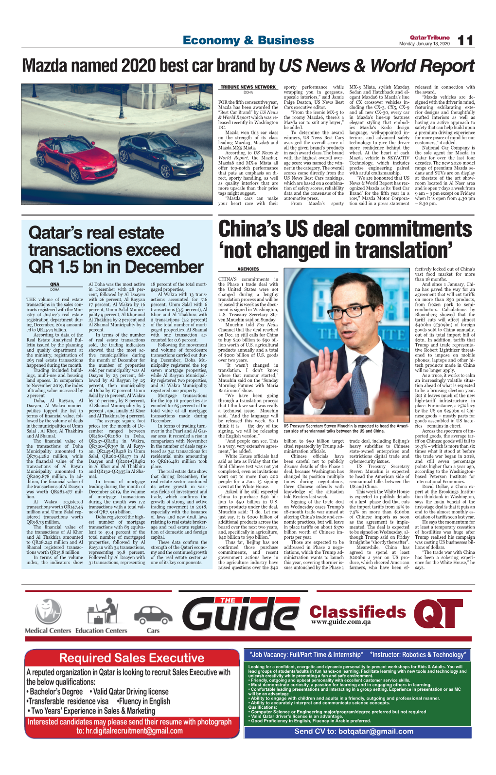 Not Changed in Translation’ Agencies Fectively Locked out of China’S QR 1.5 Bn in December Vast Food Market for More China’S Commitments in Than 18 Months