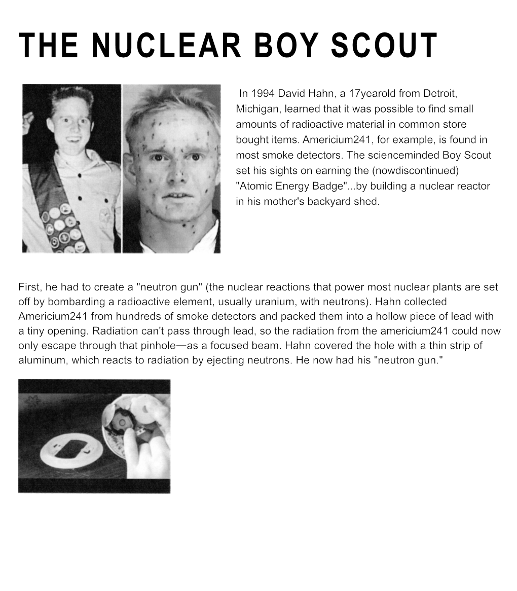 The Nuclear Boy Scou1