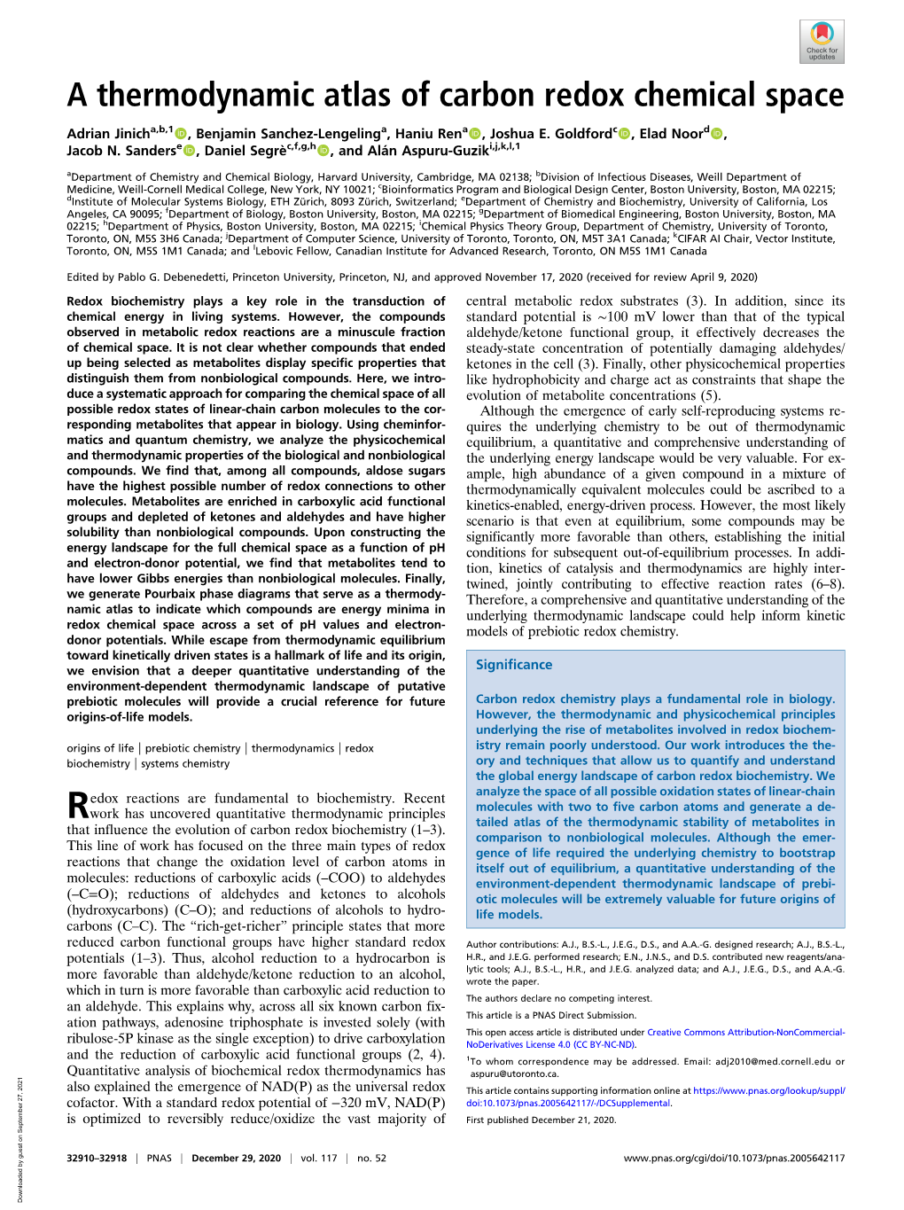 A Thermodynamic Atlas of Carbon Redox Chemical Space