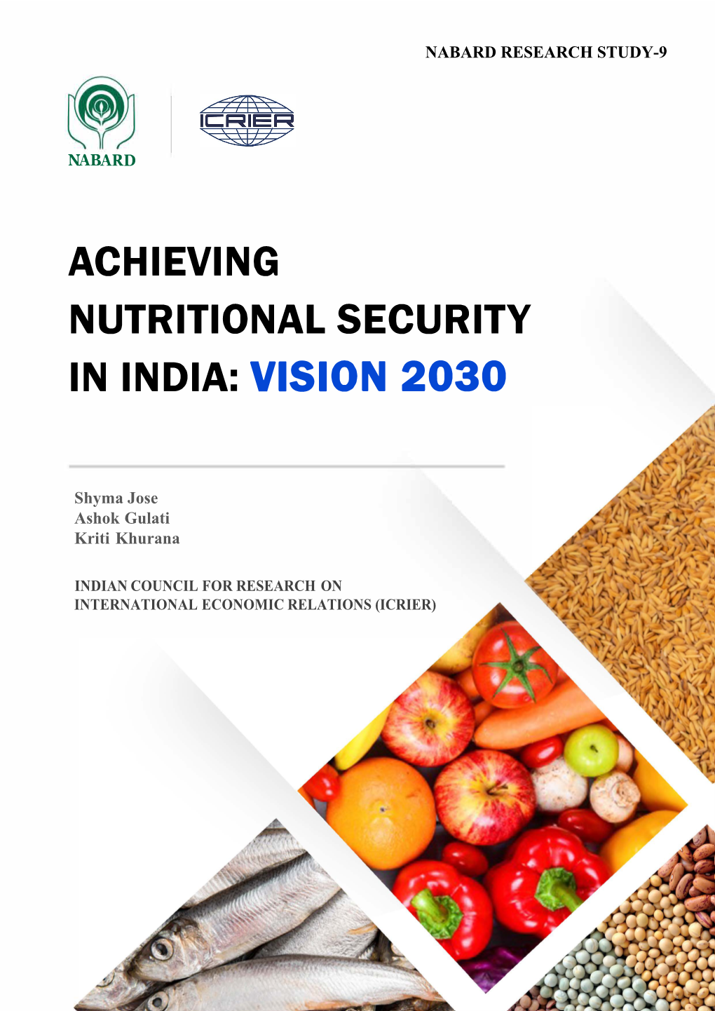 Report | Achieving Nutritional Security in India: Vision 2030