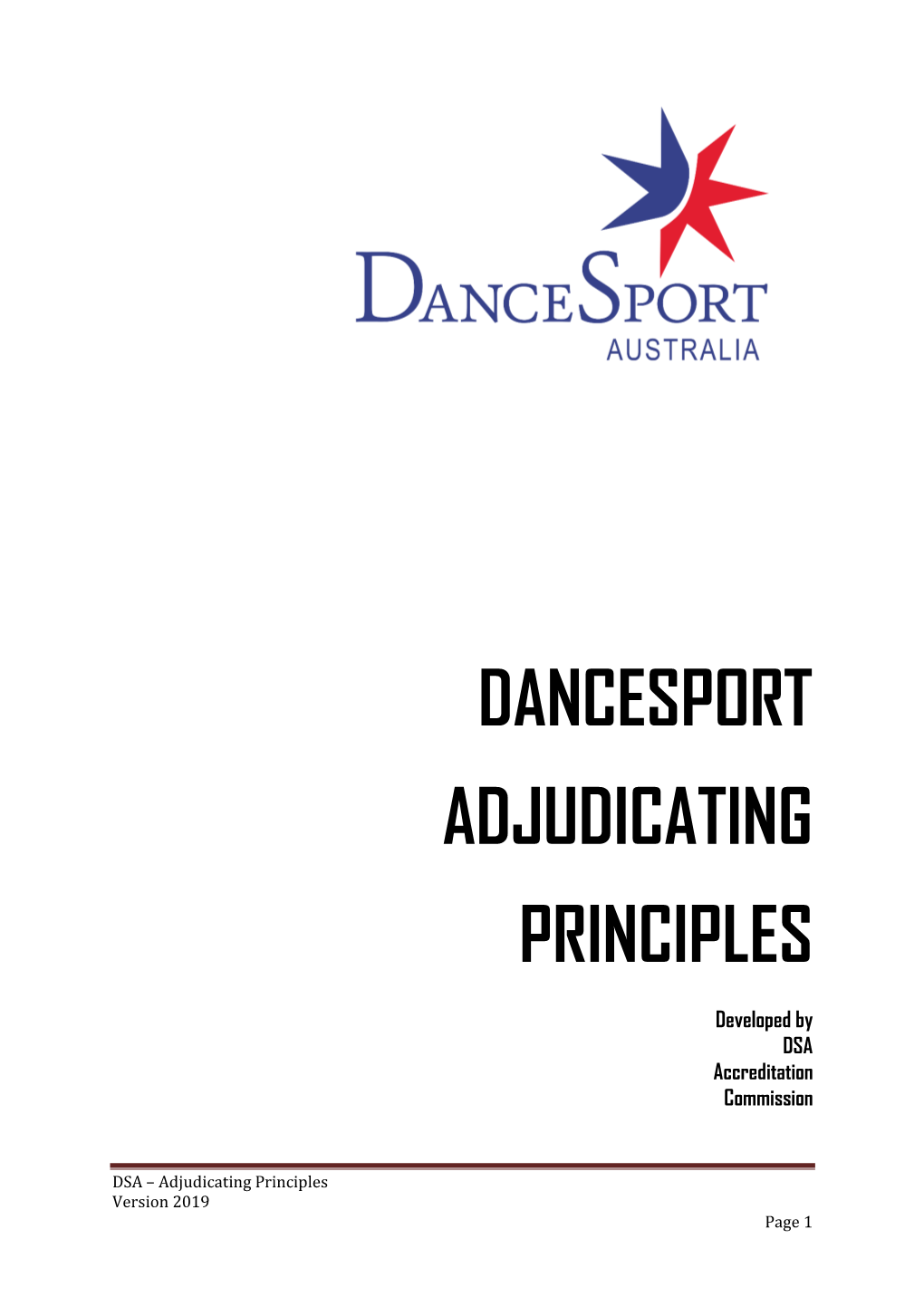 Adjudicator Principles