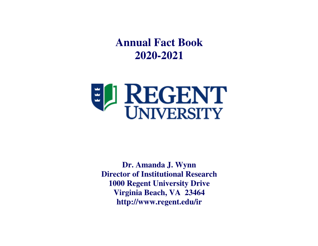 Annual Fact Book 2020-2021