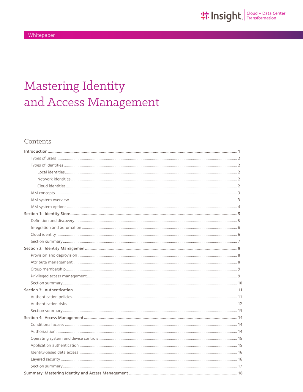 Mastering Identity and Access Management