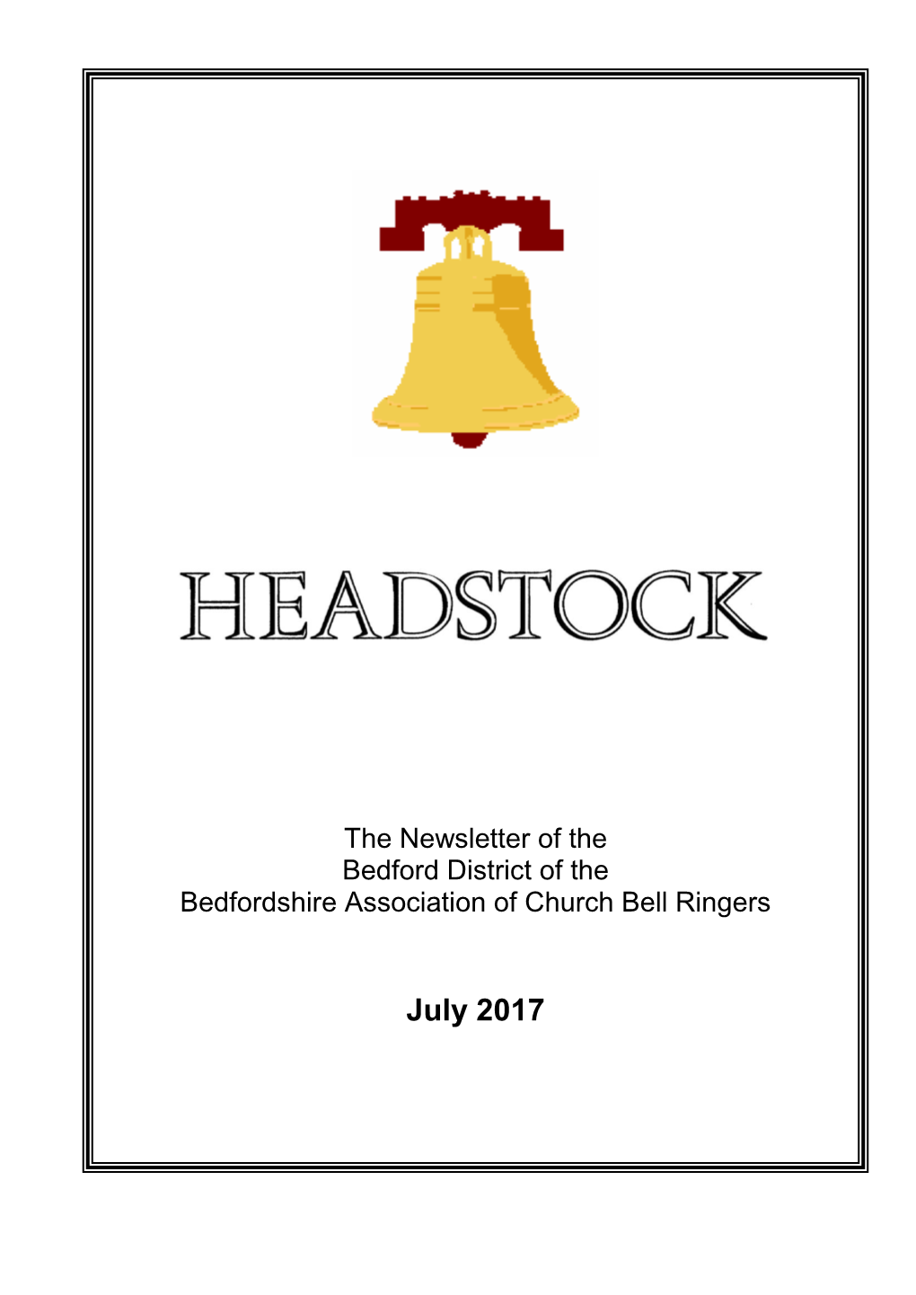 Headstock July 2017