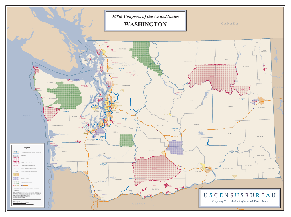 108Th Congress of the United States WASHINGTON CANADA