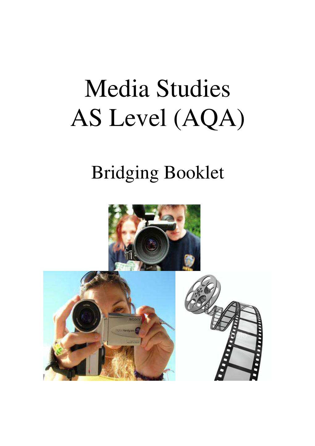 Media Studies AS Level (AQA)