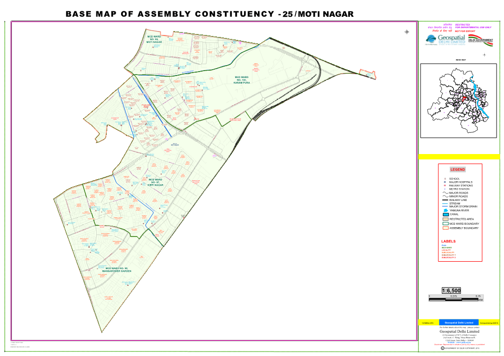 Base Map of Assembly Constituency