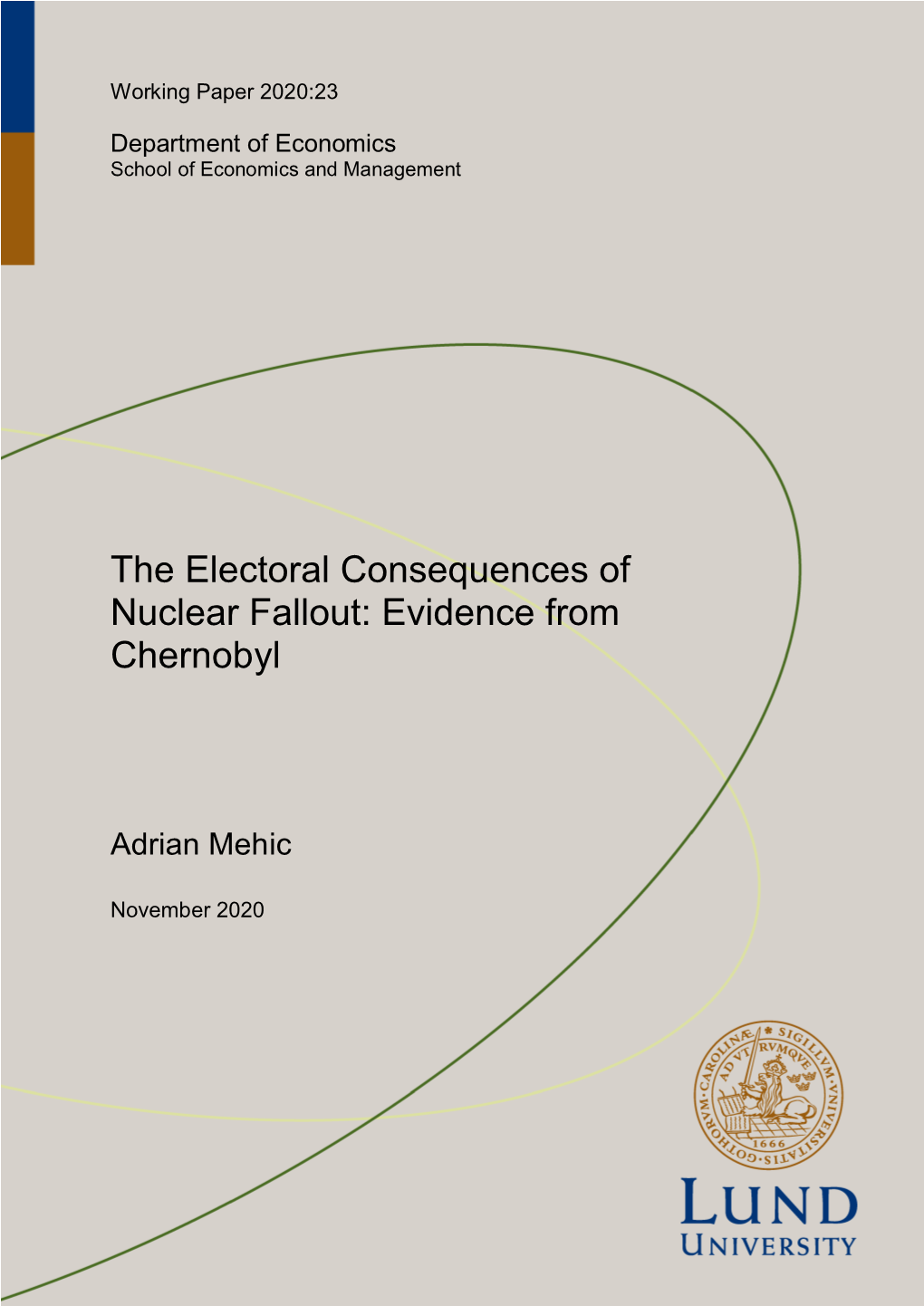 The Electoral Consequences of Nuclear Fallout: Evidence from Chernobyl