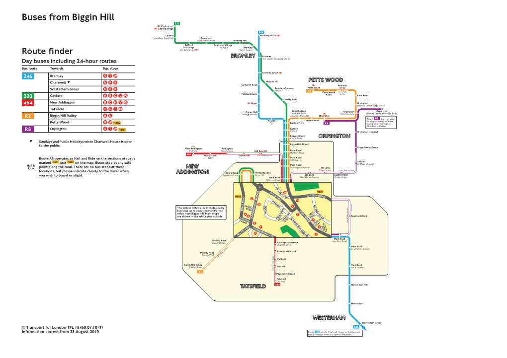 Buses from Biggin Hill