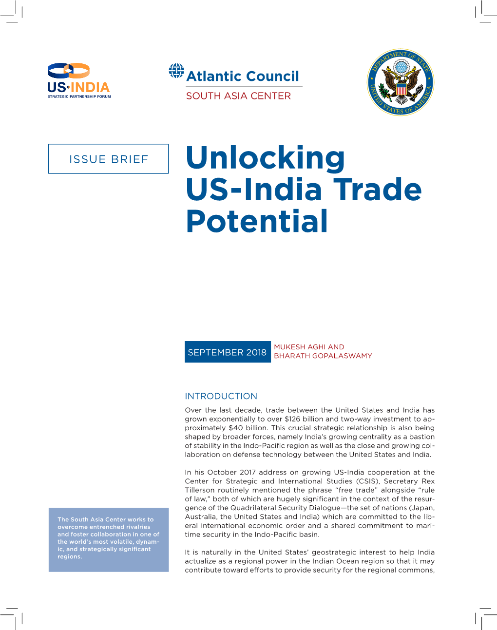 Unlocking US-India Trade Potential