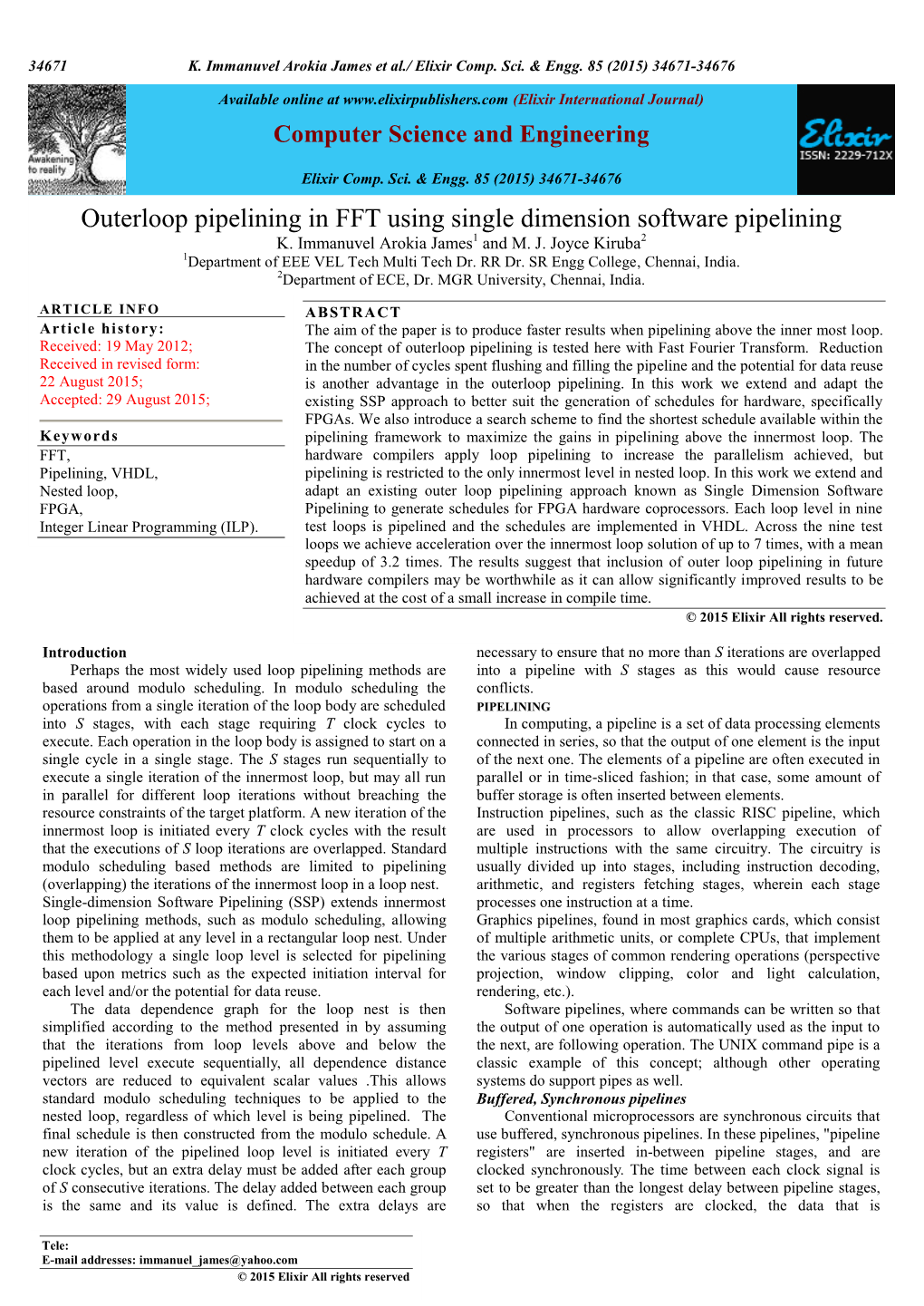 Quantum Chemical Computational Methods Have Proved to Be An