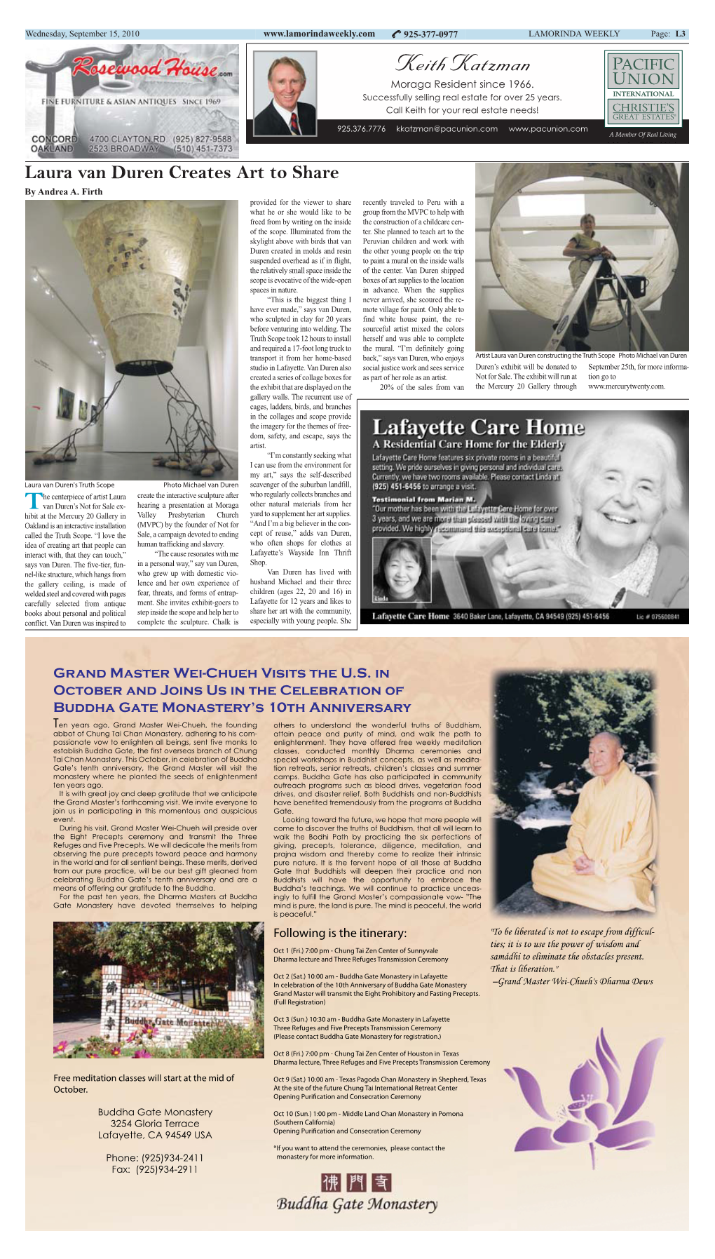 Lamorinda Weekly Issue 14 Volume 4