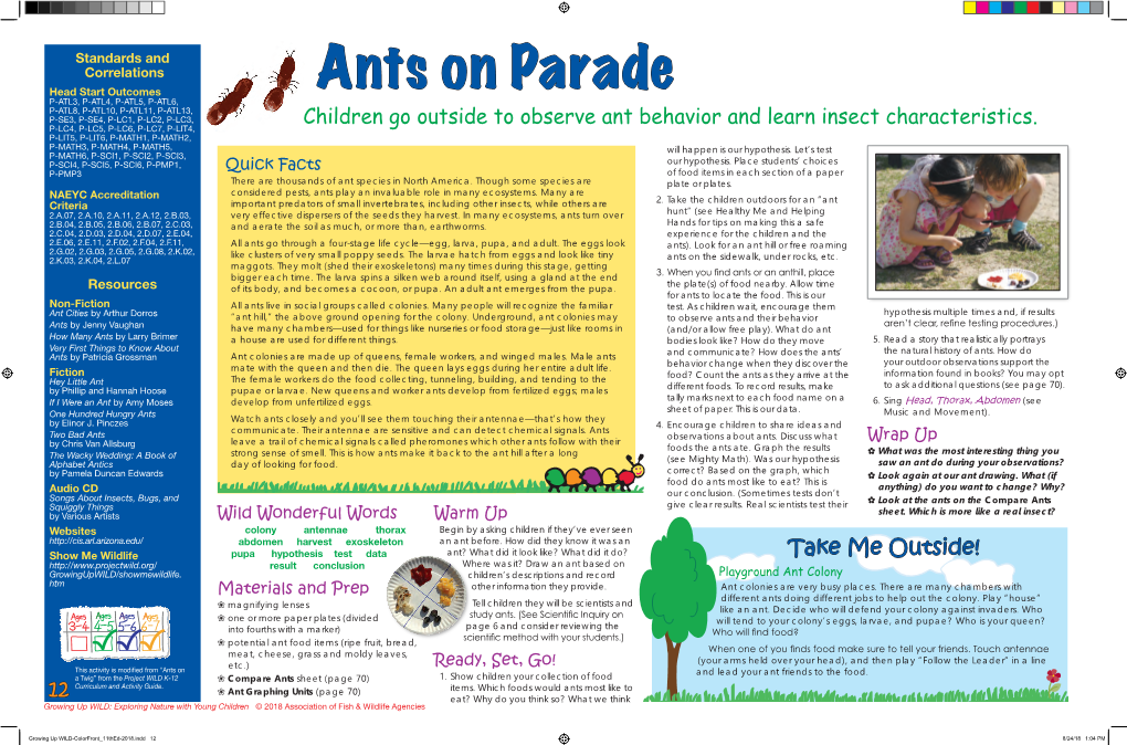 Ants on Parade