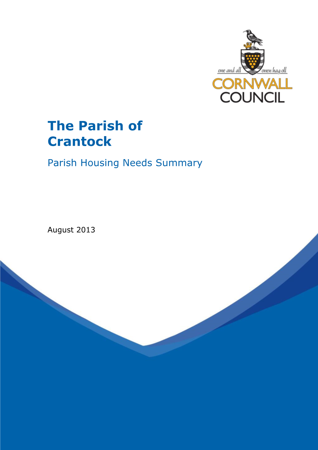 Crantock Housing Needs Survey Full Report