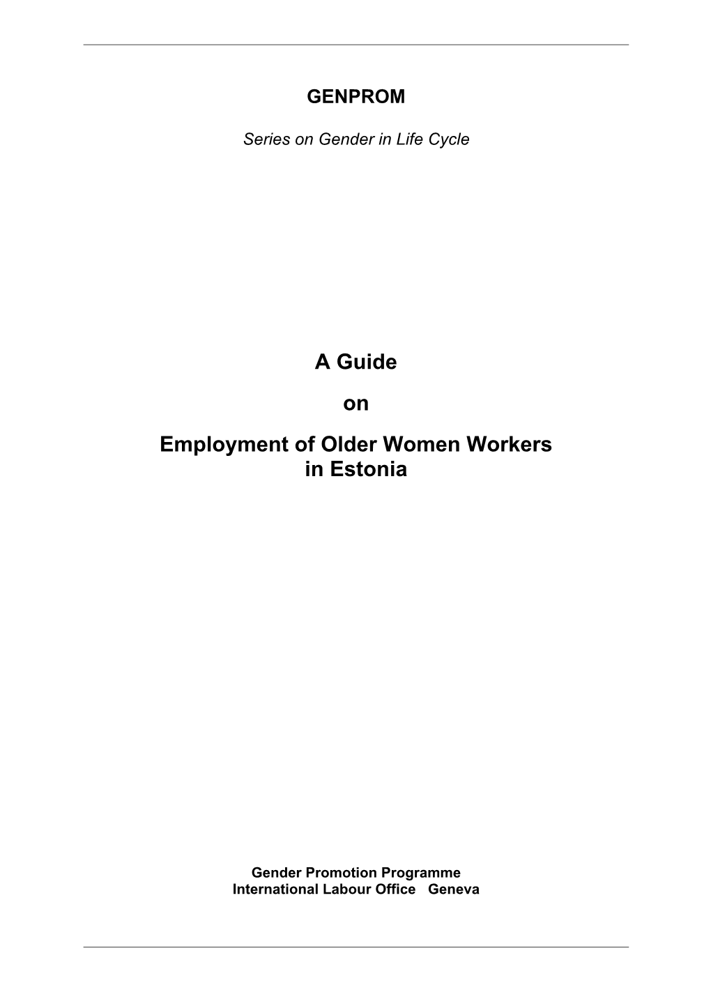 A Guide on Employment of Older Women Workers in Estoniapdf