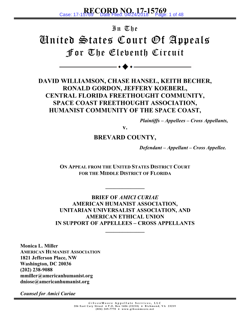 United States Court of Appeals for the Eleventh Circuit