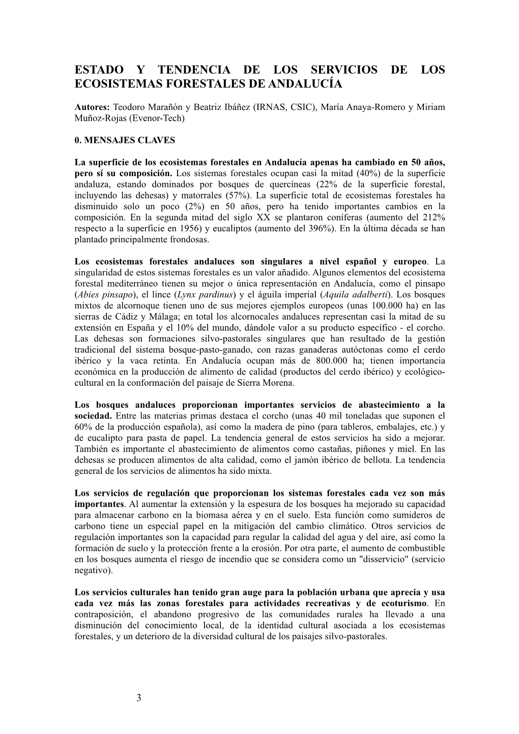 Estado Y Tendencia De Los Servicios De Los Ecosistemas Forestales De Andalucía.Pdf