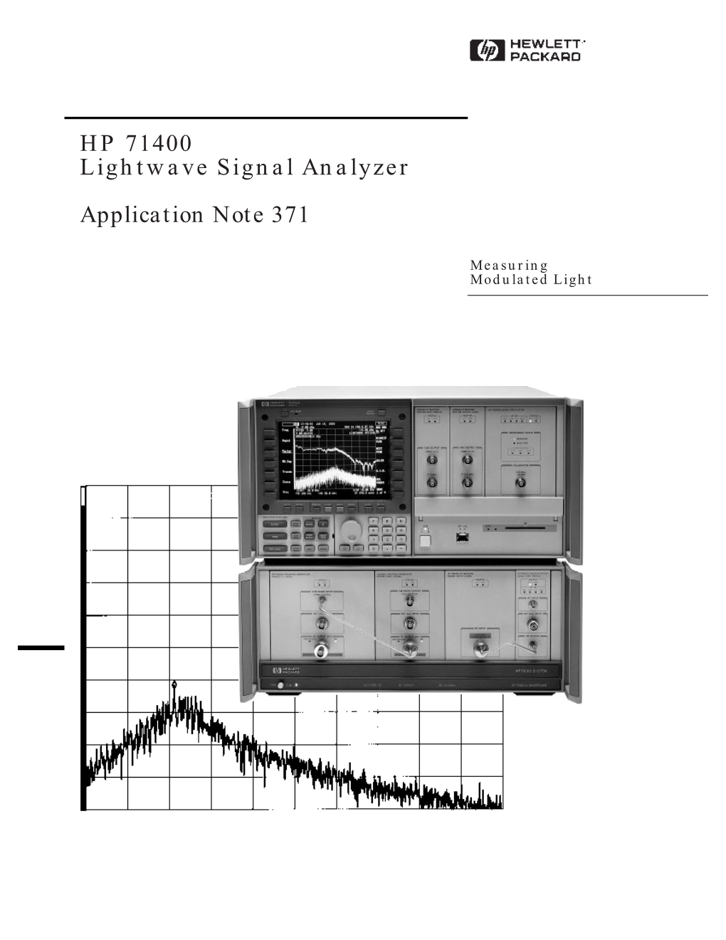 HP 71400 Lightwave Signal Analyzer Application Note 371