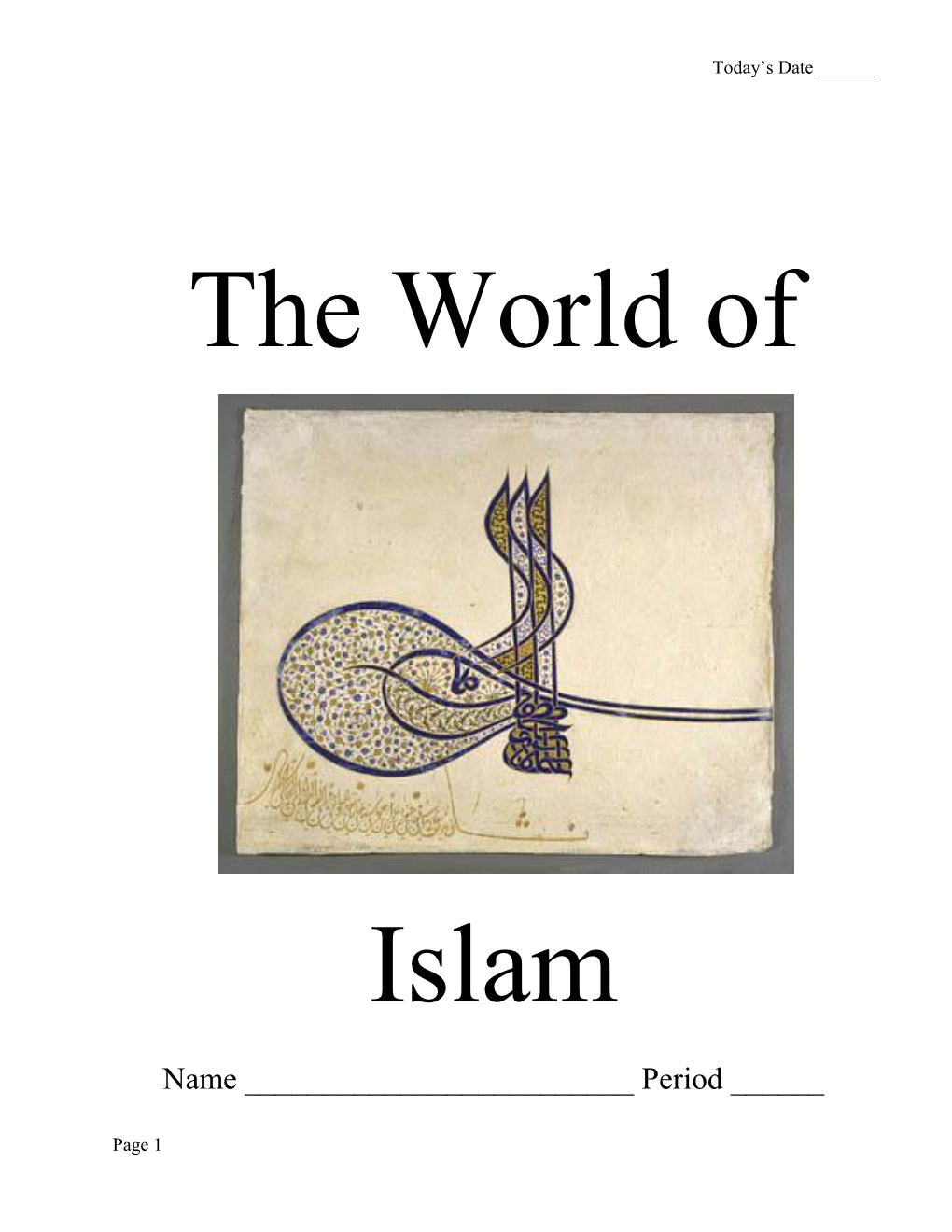 The World of Islam