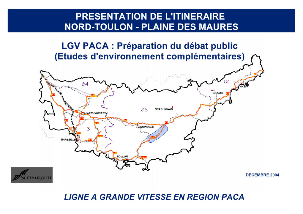 Analyse Environnementale Du Fuseau Ferrier