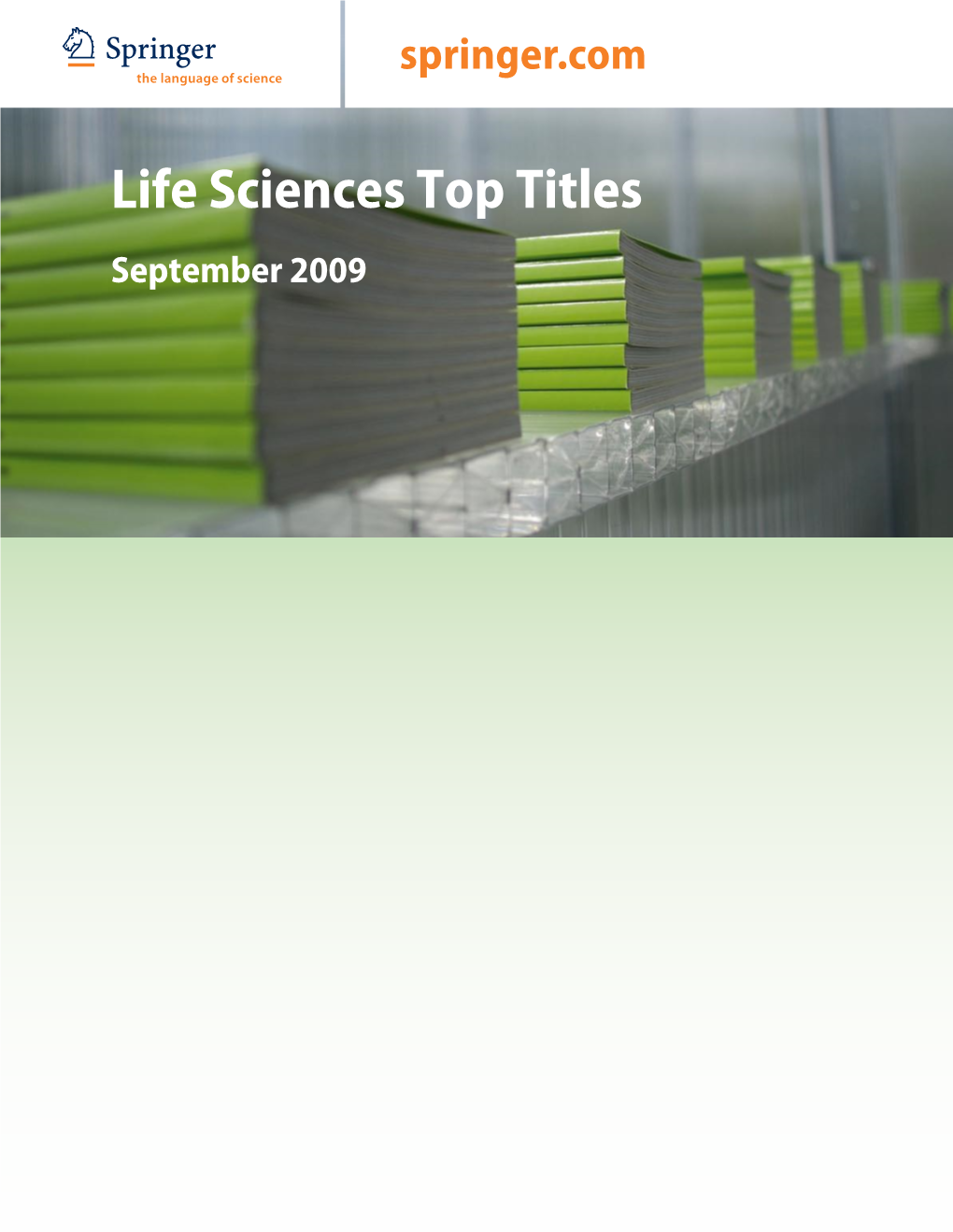 ABCD Life Sciences Top Titles