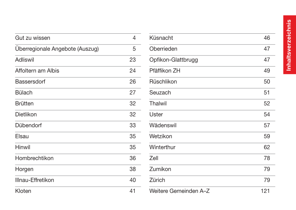 Gut Zu Wissen 4 Überregionale Angebote (Auszug)