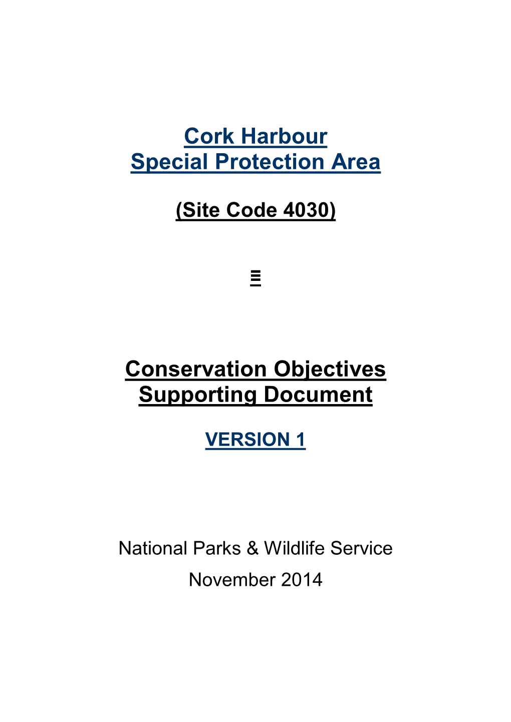 Cork Harbour Special Protection Area