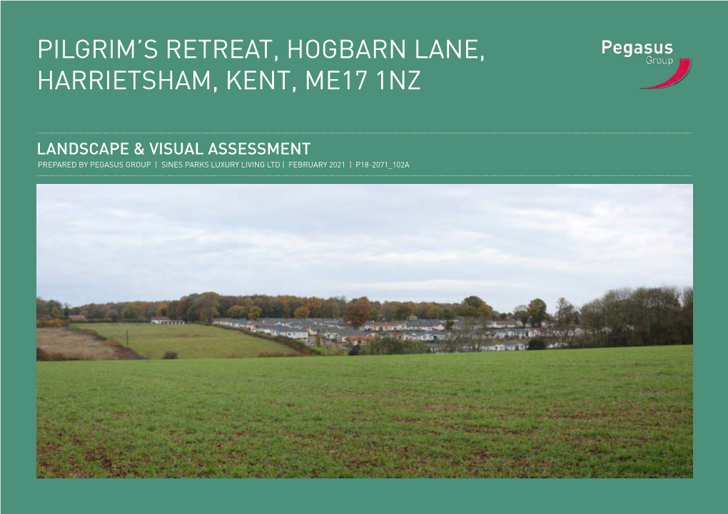 Pilgrim's Retreat, Hogbarn Lane, Harrietsham, Kent