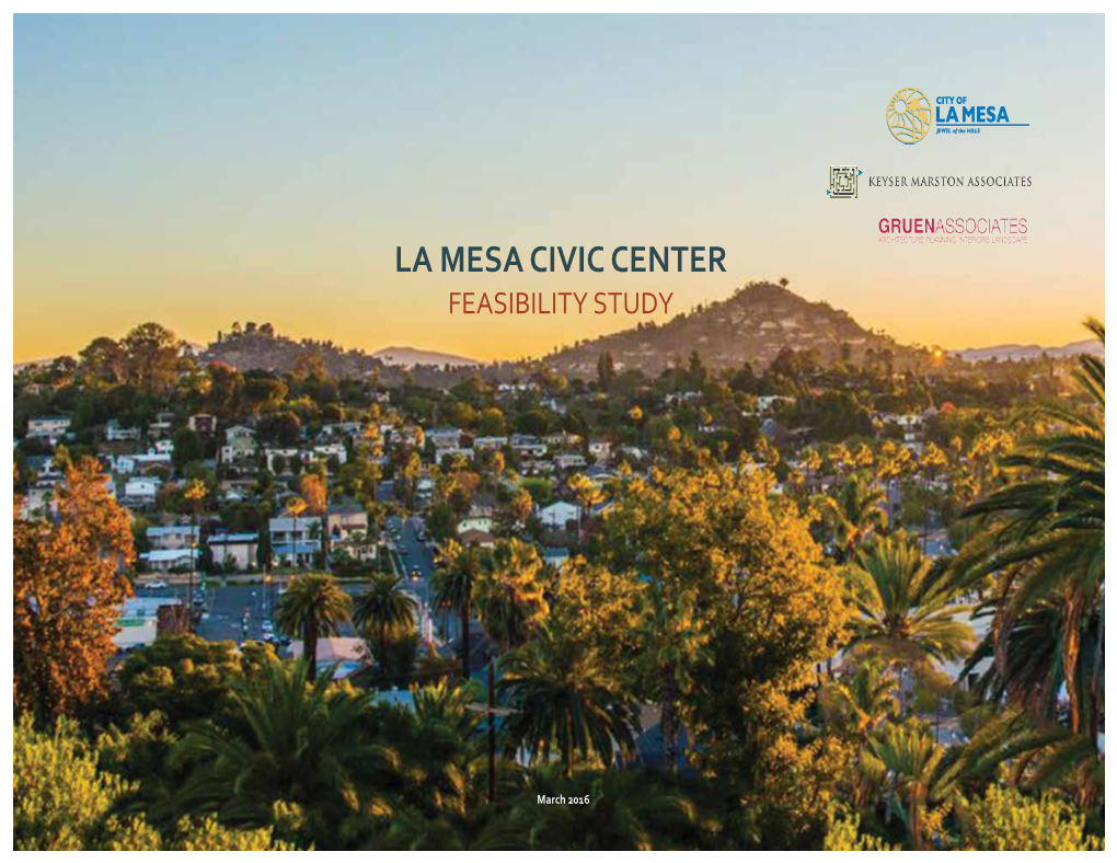 La Mesa Civic Center Feasibility Study