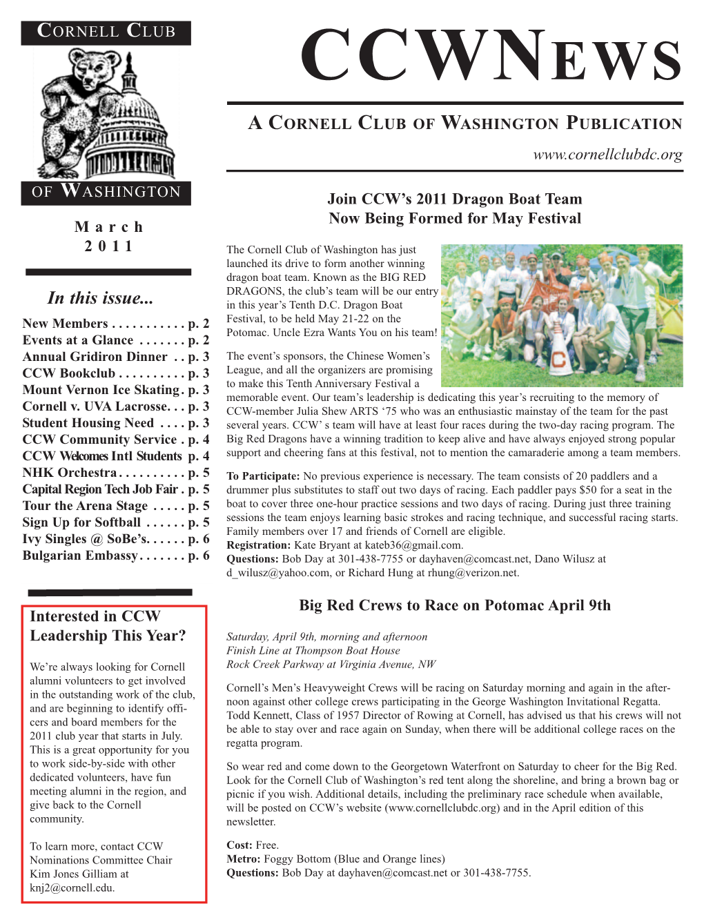 CCW News April 2007.Qxd