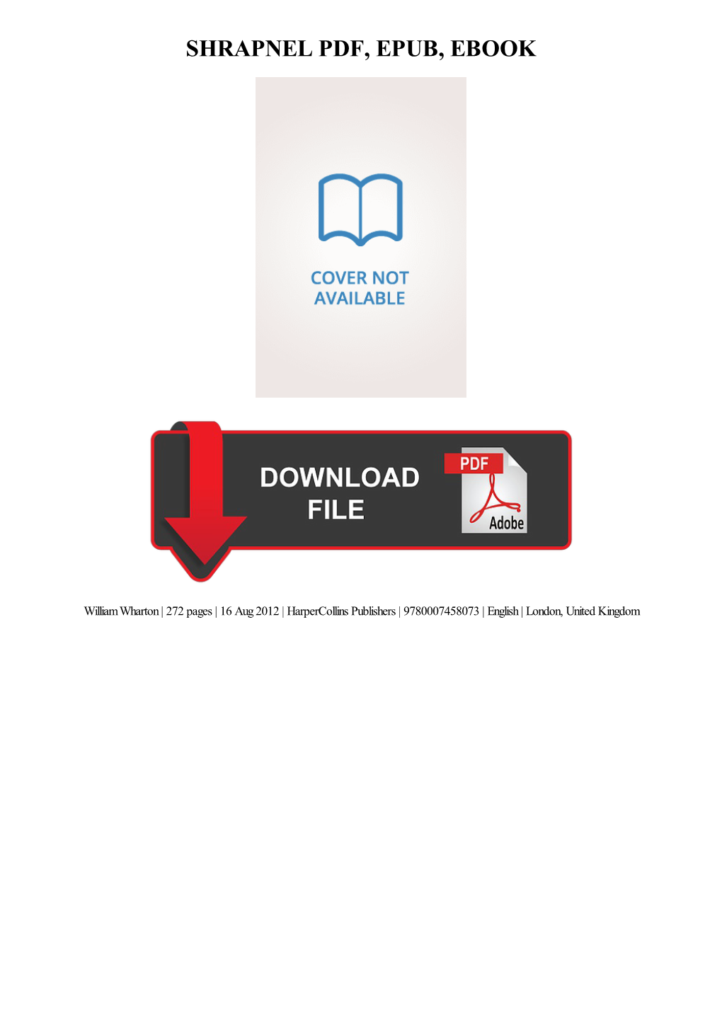 Shrapnel Ebook, Epub