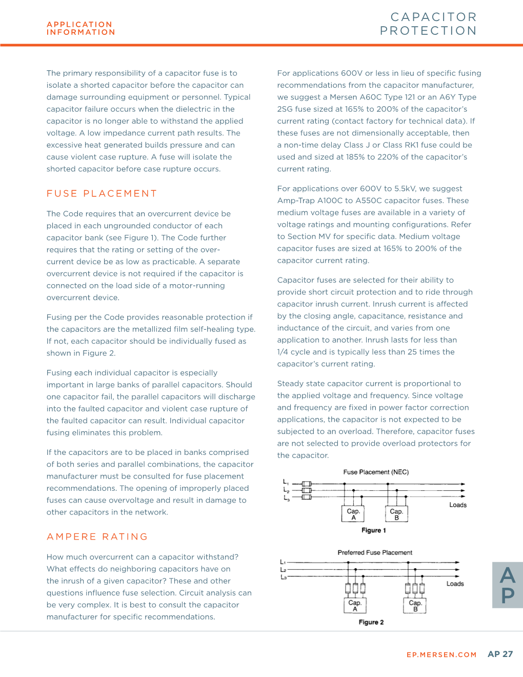 AN-Mersen-Application-Information-Capacitor-Protection.Pdf