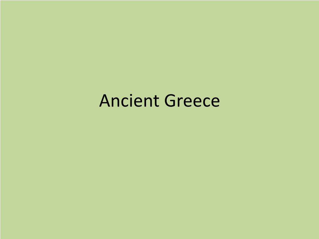 Ancient Greece