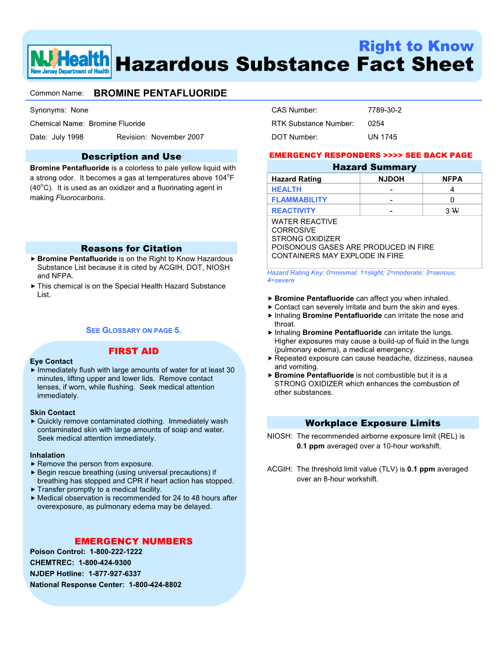 Website ( Or in Your Facility’S RTK Other Effects Central File Or Hazard Communication Standard File