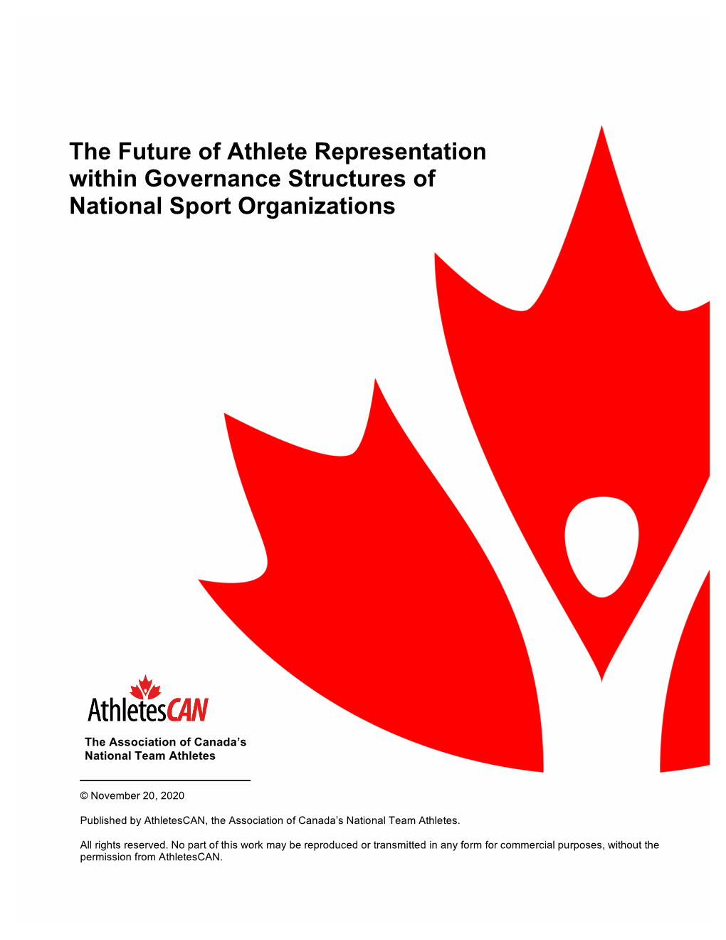 The Future of Athlete Representation Within Governance Structures of National Sport Organizations