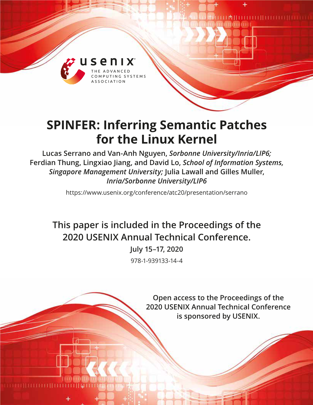 Inferring Semantic Patches for the Linux Kernel