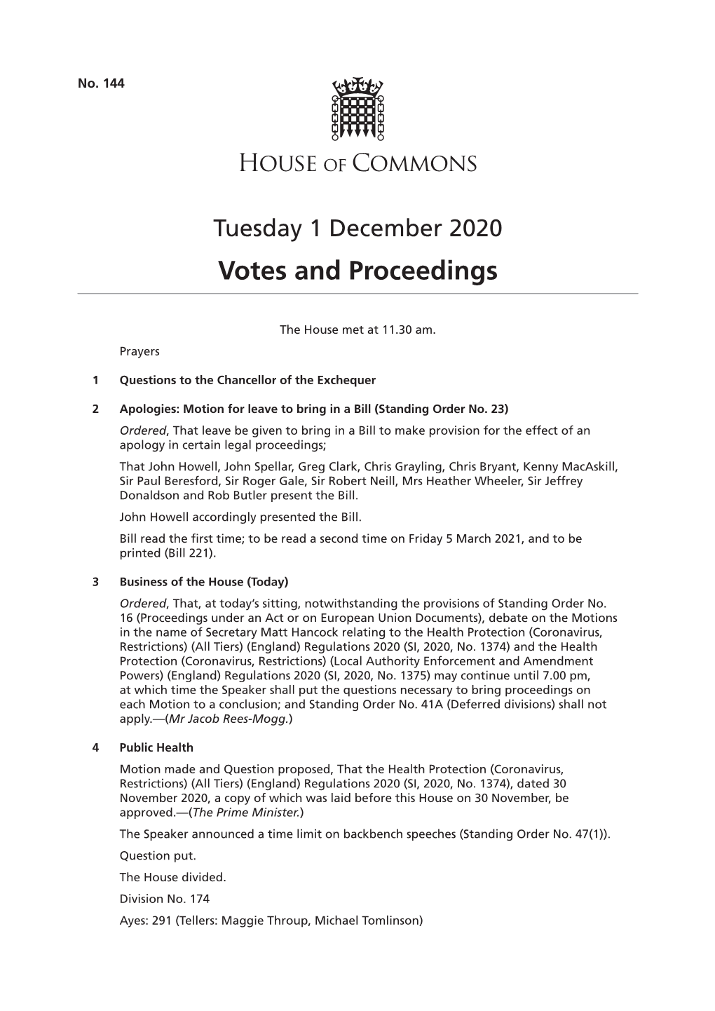 View Votes and Proceedings PDF File 0.03 MB