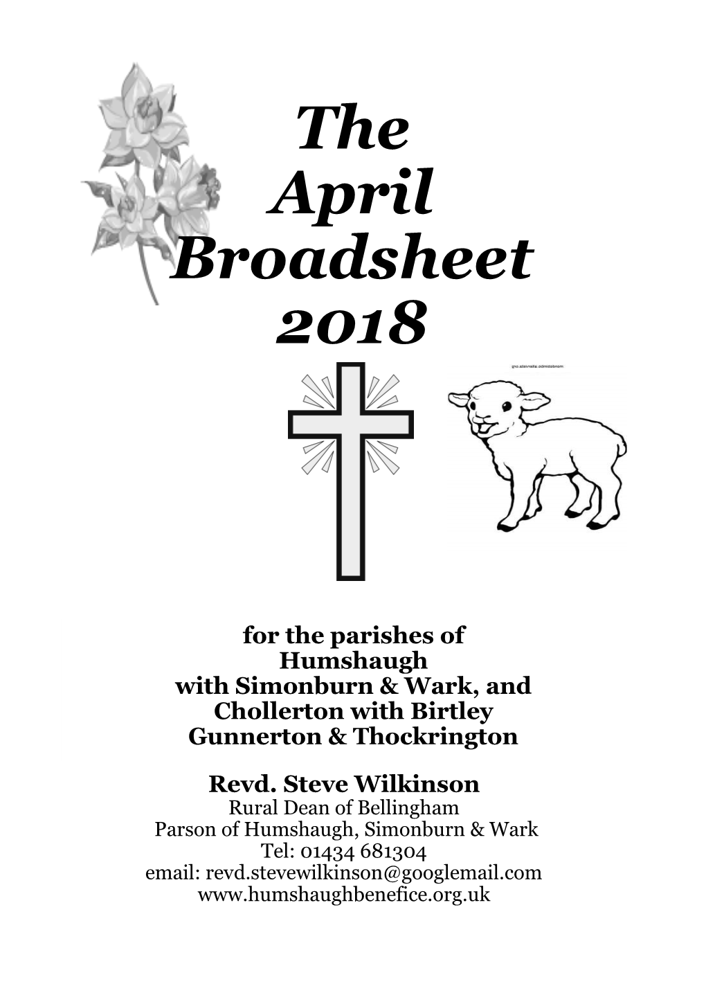 The April Broadsheet 2018