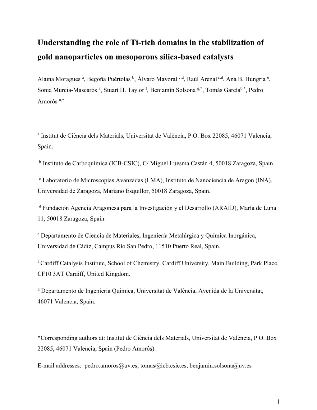 Template for Electronic Submission to ACS Journals