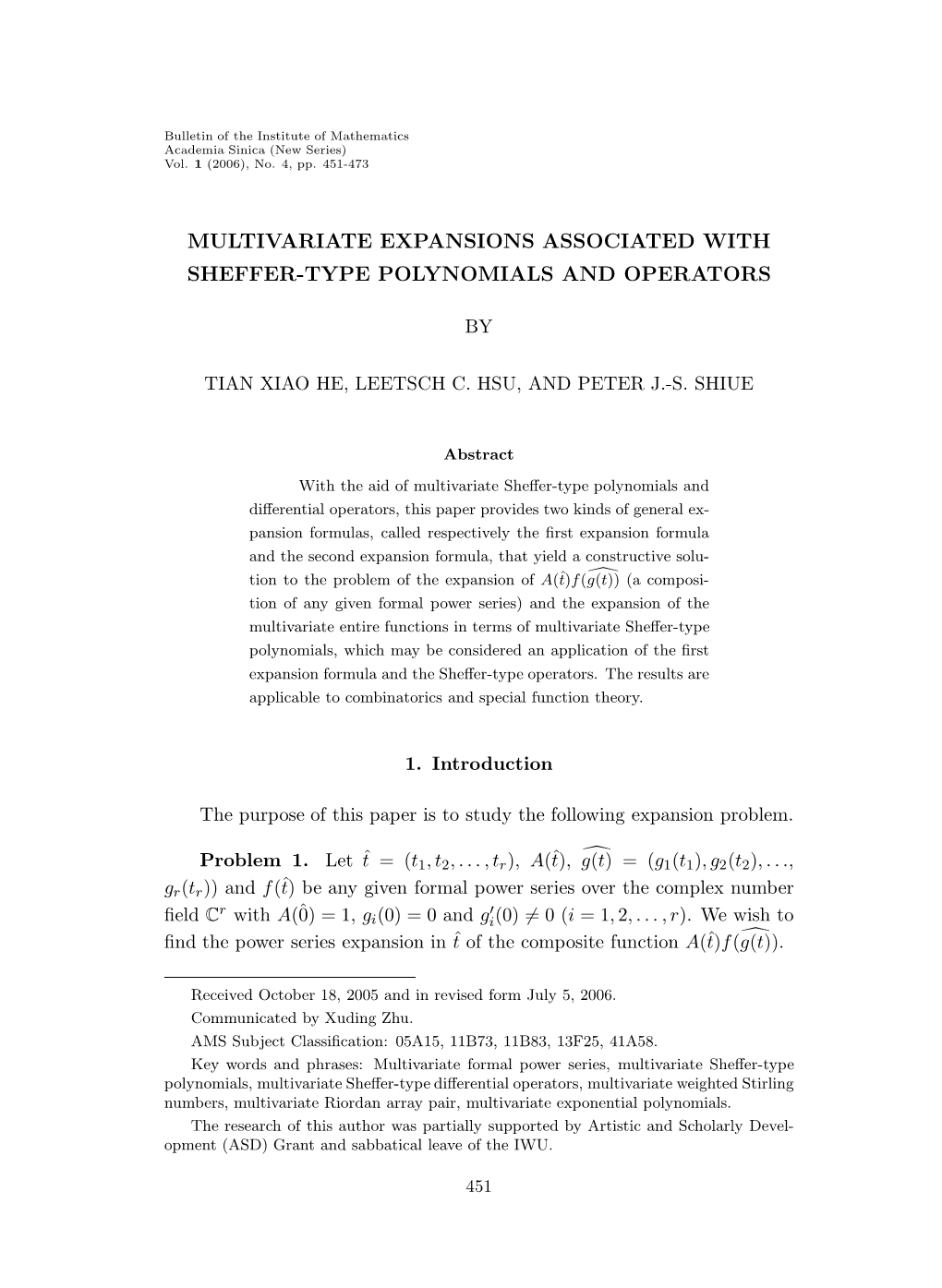 Multivariate Expansions Associated with Sheffer-Type Polynomials and Operators